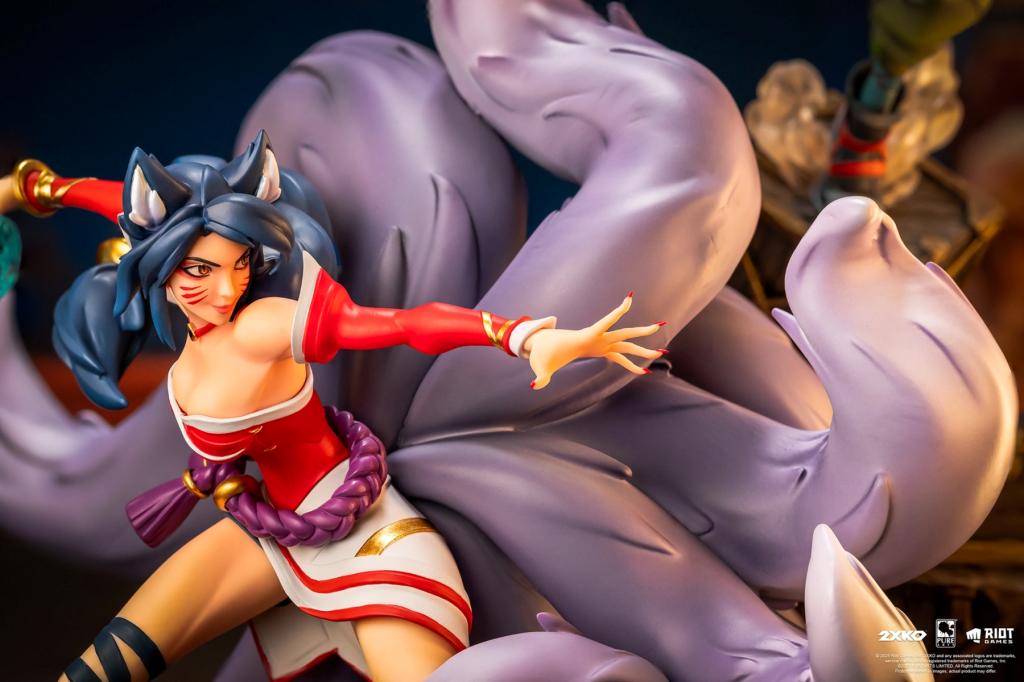 LEAGUE OF LEGENDS - Ekko & Ahri - Statue Diorama 1/10 30cm - 4