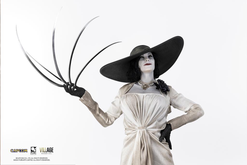 RESIDENT EVIL VILLAGE - Lady Dimitrescu - Statuette PureArts 1/4 89cm - 4