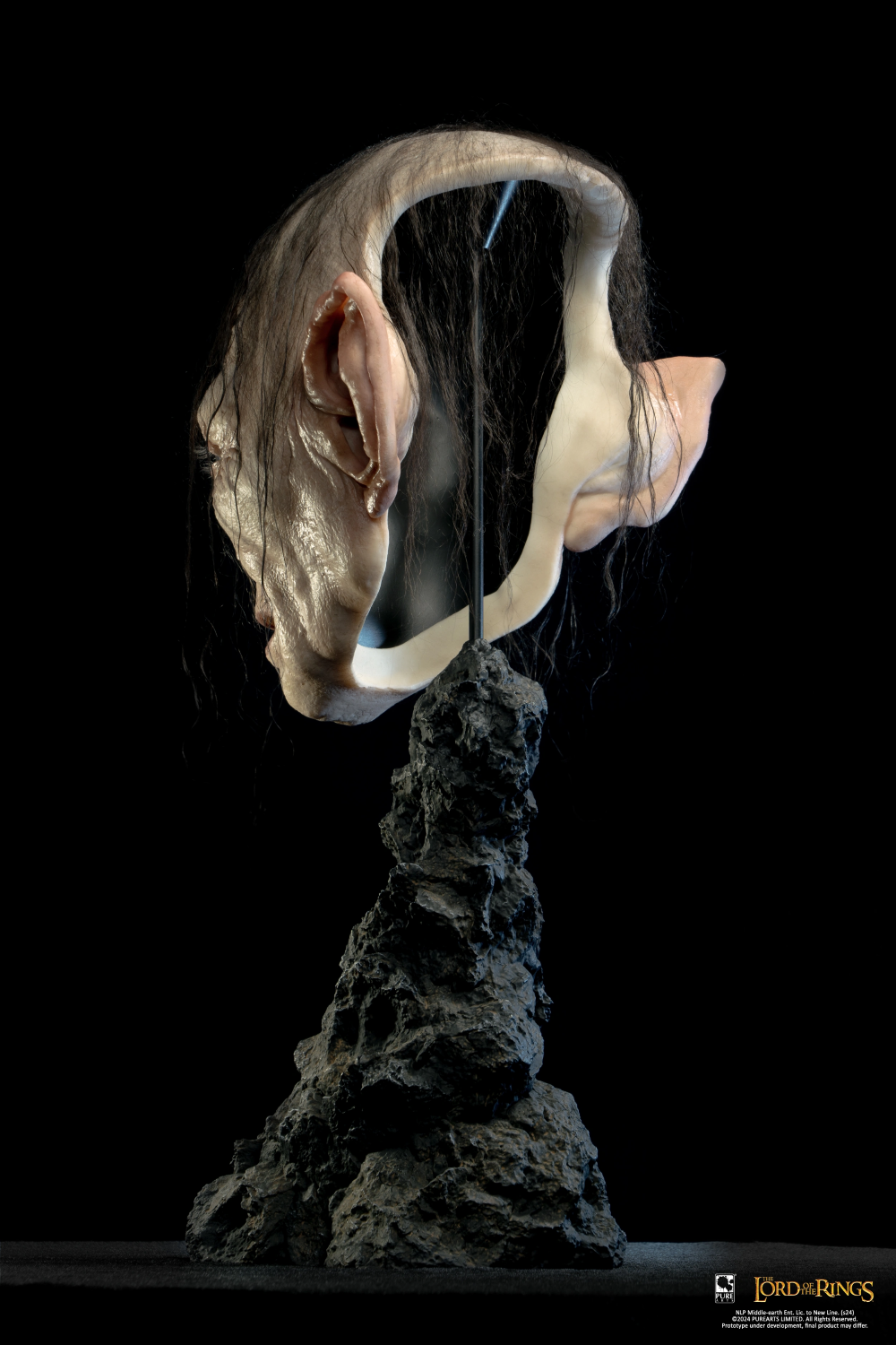 LE SEIGNEUR DES ANNEAUX - Gollum - Masque Scale Art 1/1 47cm - 3