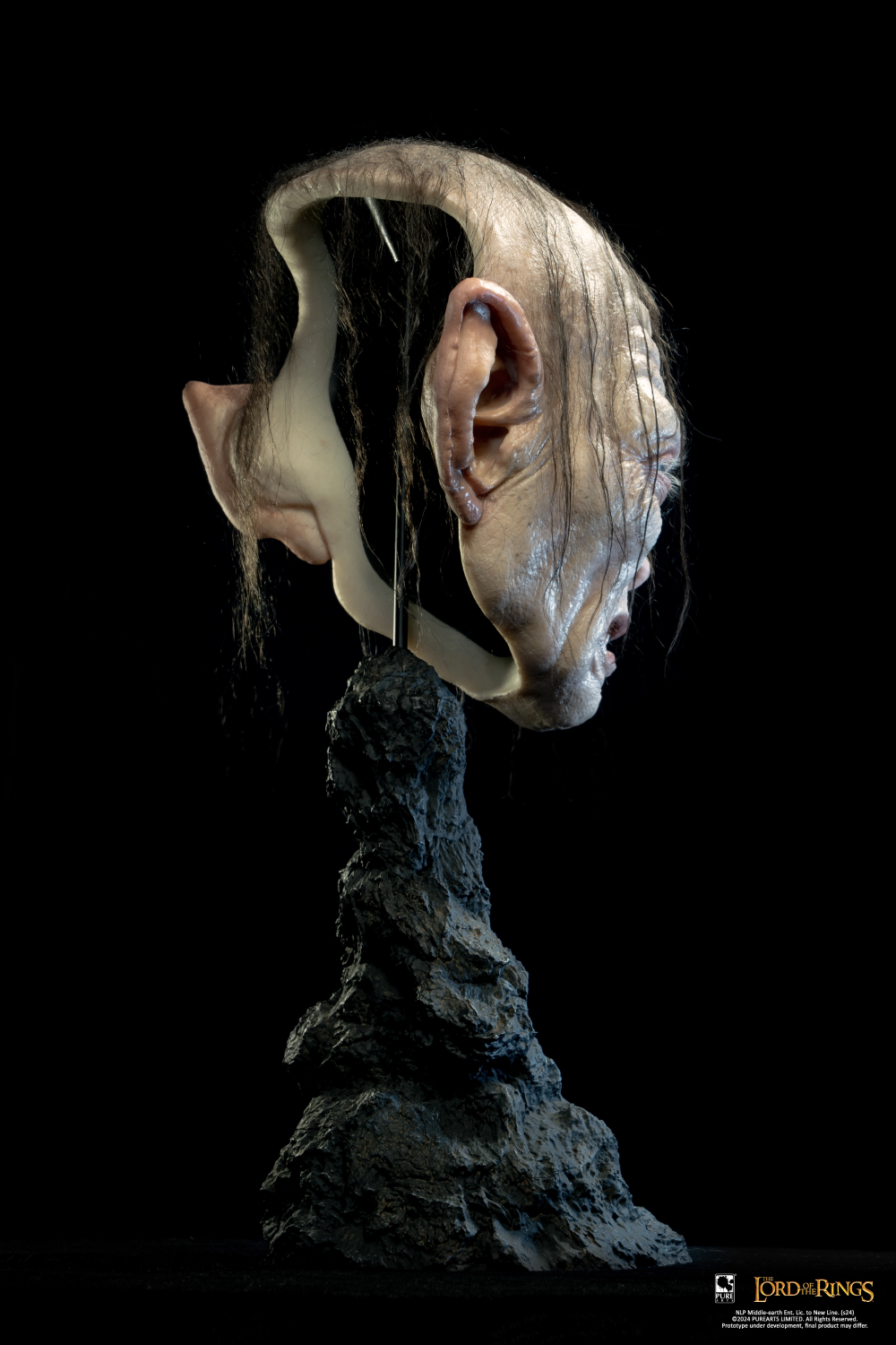 LE SEIGNEUR DES ANNEAUX - Gollum - Masque Scale Art 1/1 47cm - 5