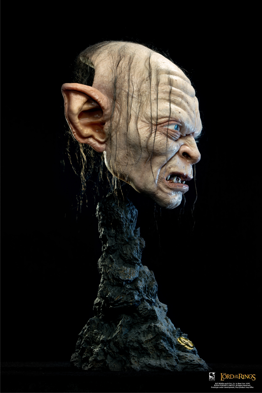 LE SEIGNEUR DES ANNEAUX - Gollum - Masque Scale Art 1/1 47cm - 6