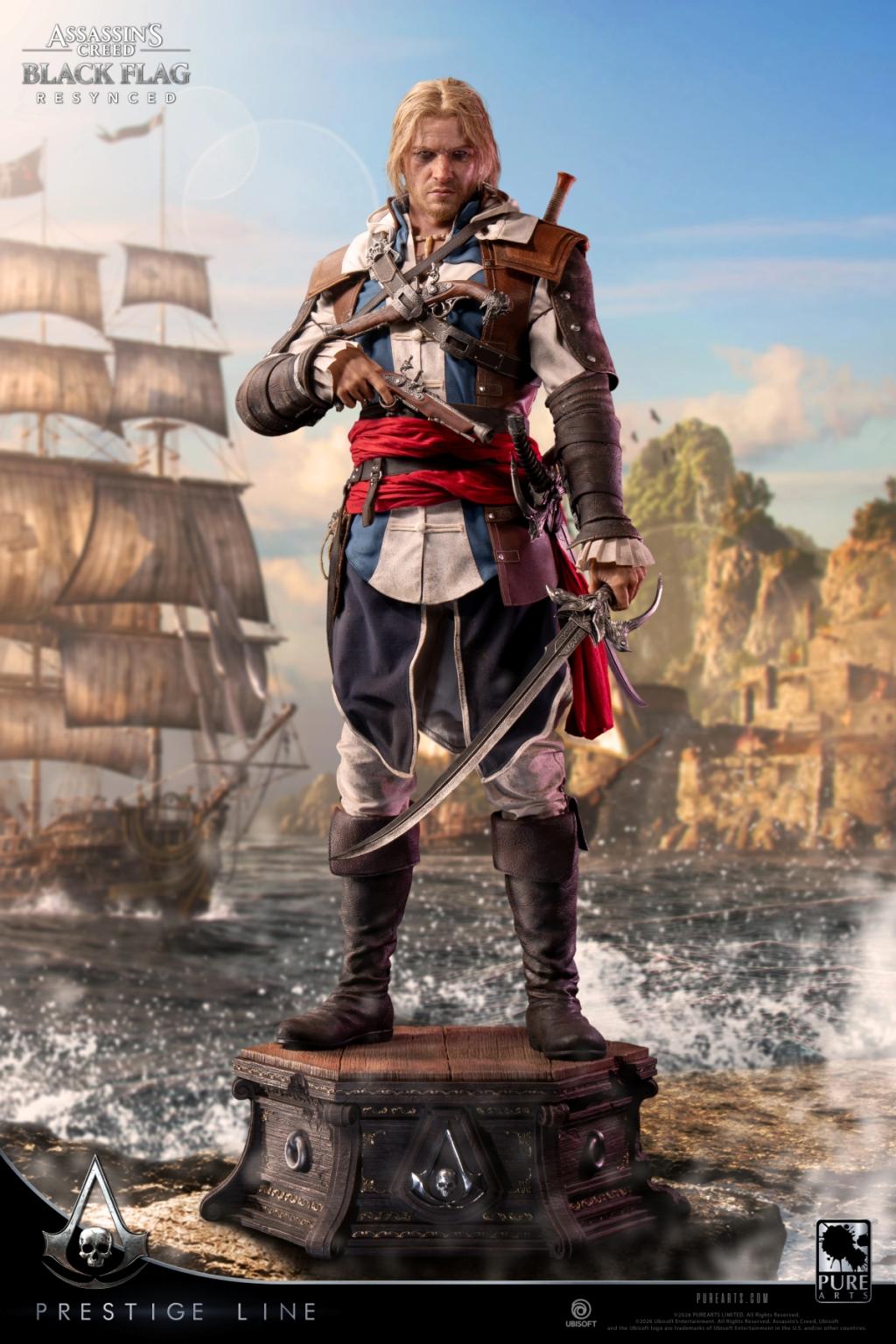 ASSASSIN'S CREED IV - Edward Kenway - Statue Prestige Line 1/2 110cm - 2
