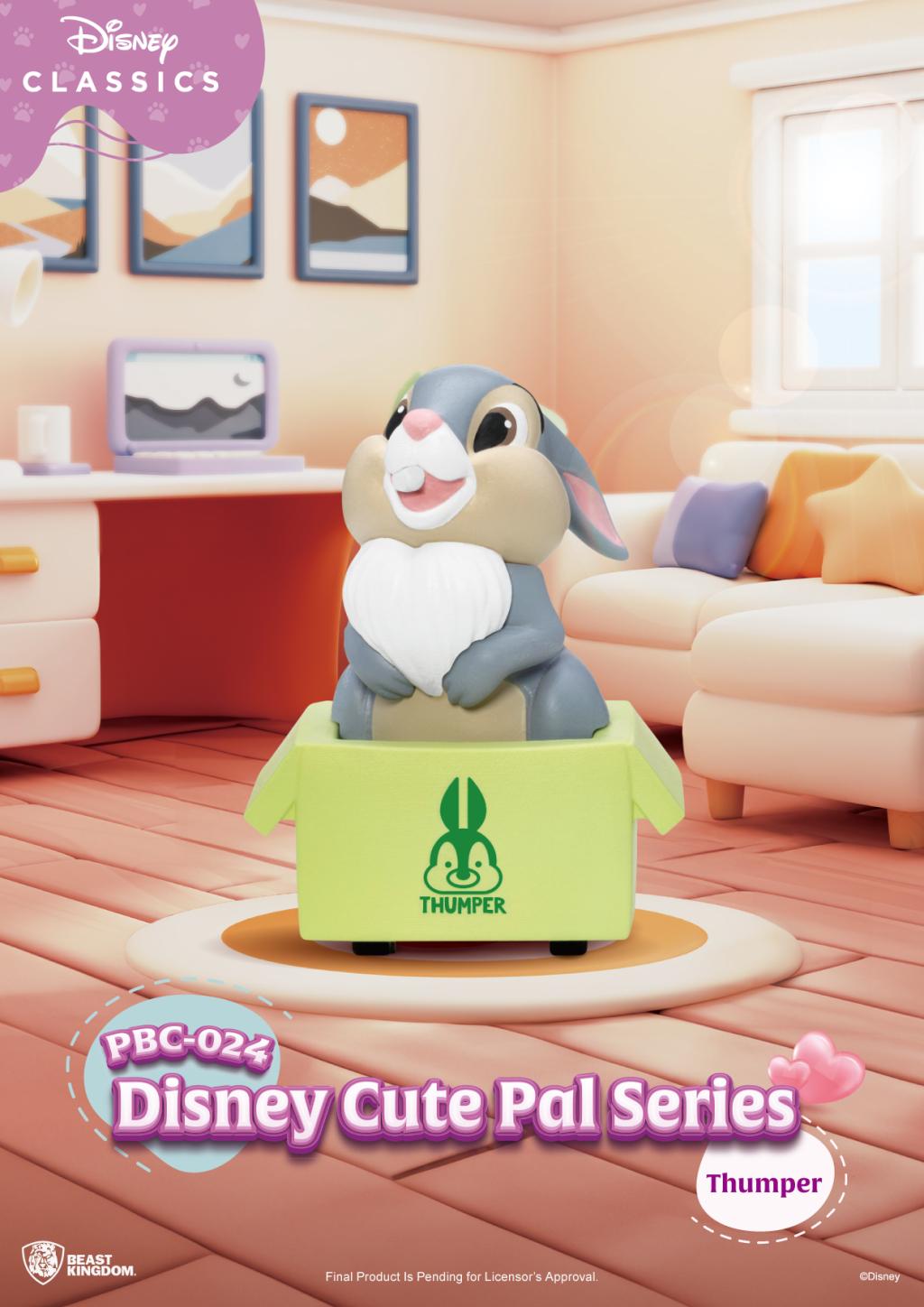 DISNEY - Cute Pal Pull Black Car - Set 6 Fig. Blind Box 5cm - 4