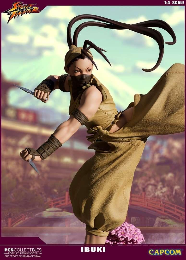 STREET FIGHTER 3 - Ibuki 1:4 Scale Stature - 66cm : ShopForGeek