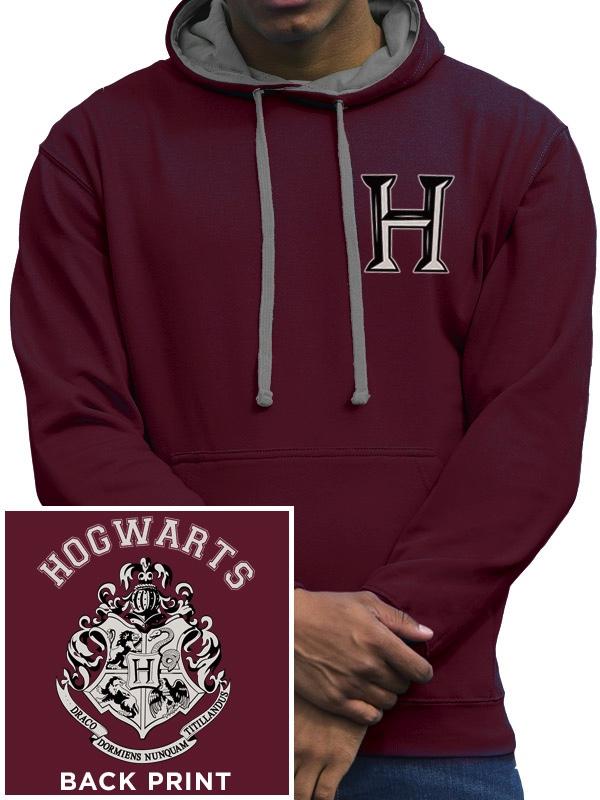 HARRY POTTER Sweat Varsity Hoodie Hogwarts (S) ShopForGeek