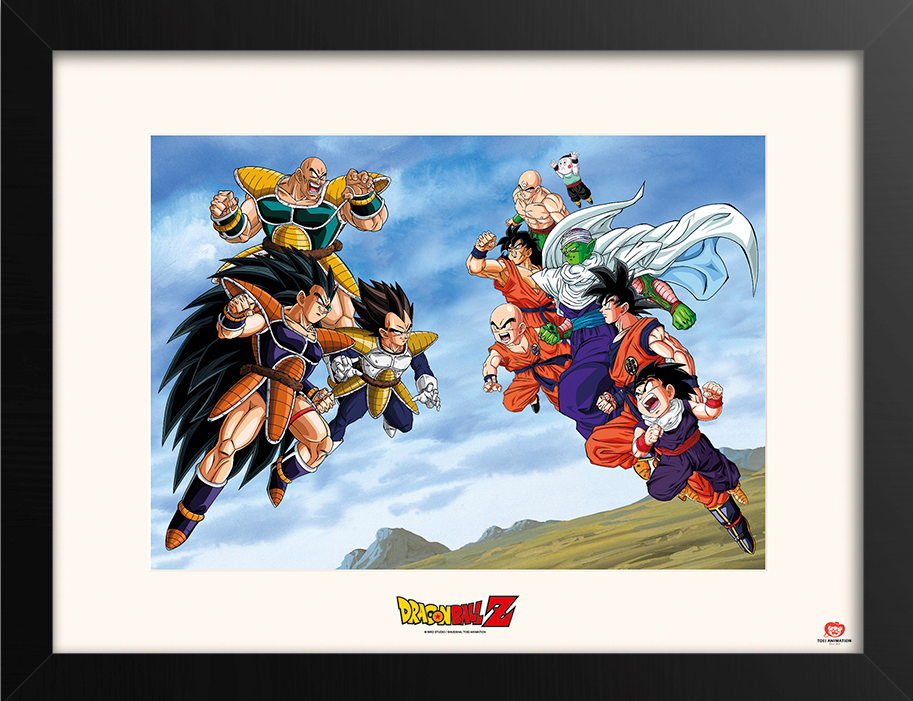 DRAGON BALL Z - Battle of Saiyans - Collector Print '30x40cm'_IMAGE_1
