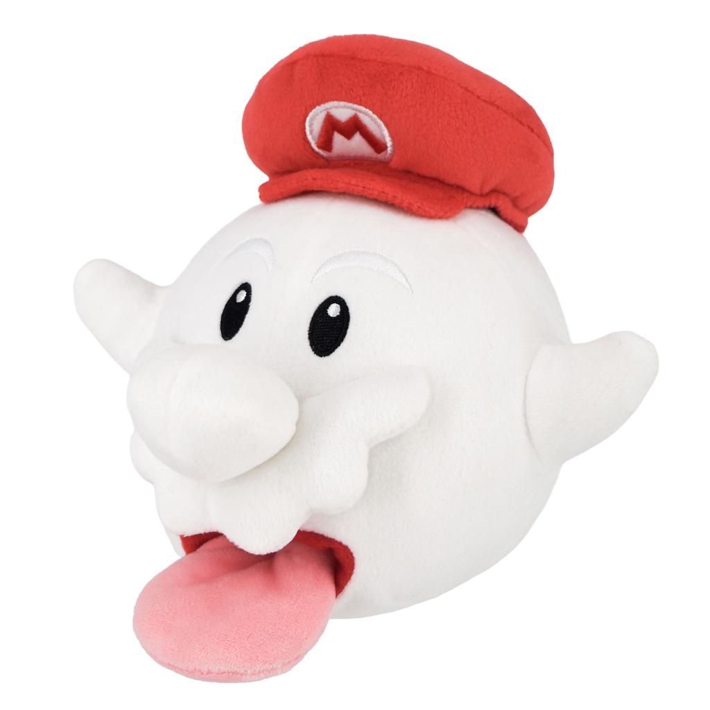 SUPER MARIO GALAXY - Mario Boo - Peluche 21cm - 2