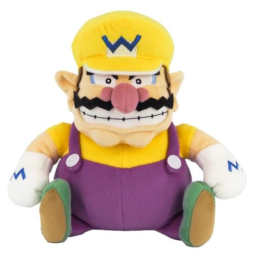 SUPER MARIO - Wario - Peluche 25cm