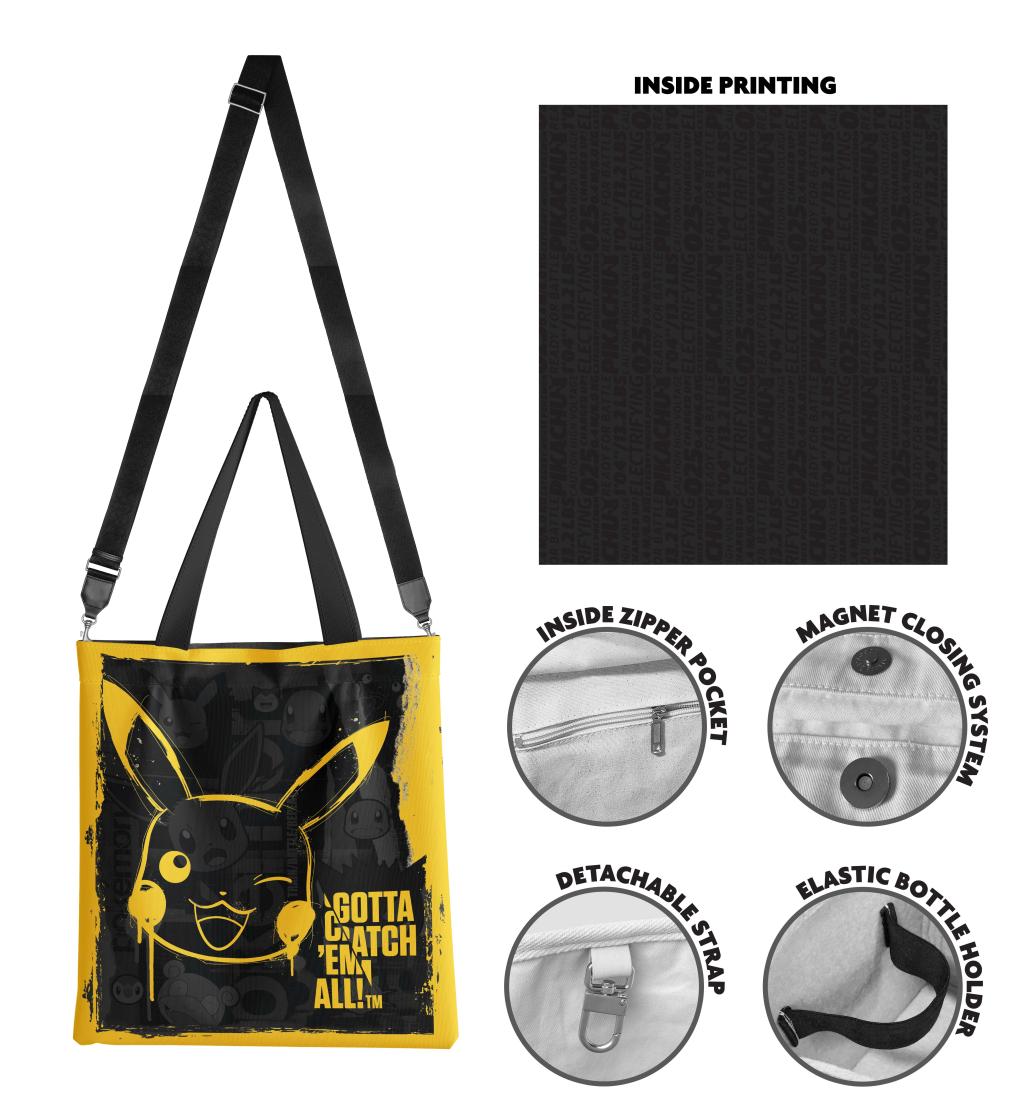 POKEMON - Pikachu - Tote Bag Premium Edition Limitée 40x36cm - 2