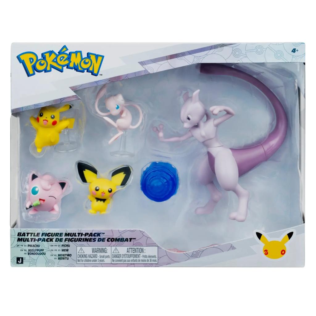 POKEMON - 30ème Anniversaire - Multipack Figurine de Combat - 2