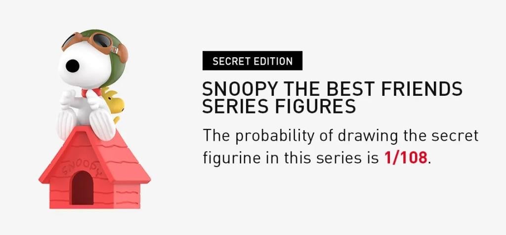 SNOOPY - The Best Friends POP MART Series Figures - 5