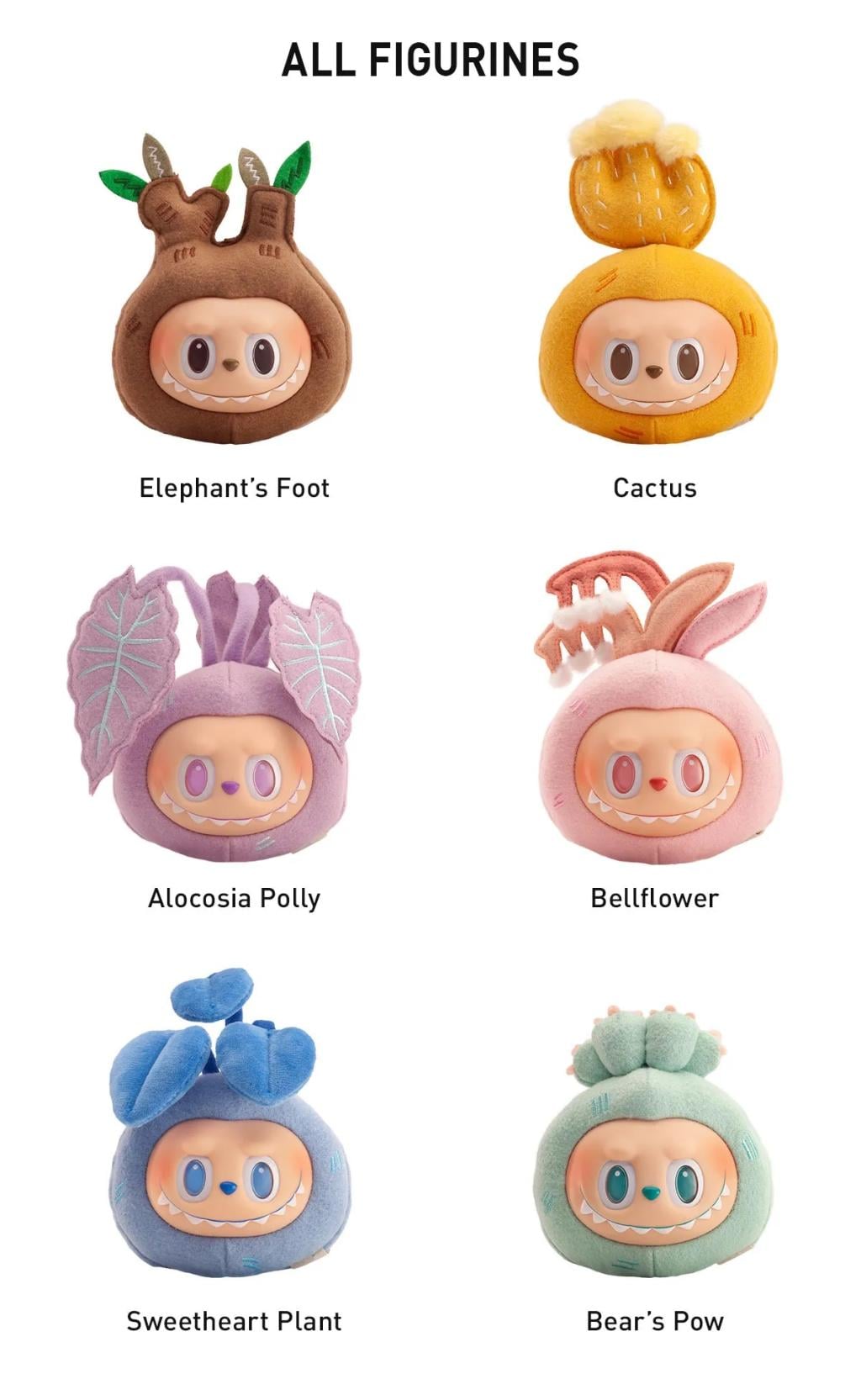 THE MONSTERS - Naughty Plants POP MART Vinyl Face Blind Box - 4
