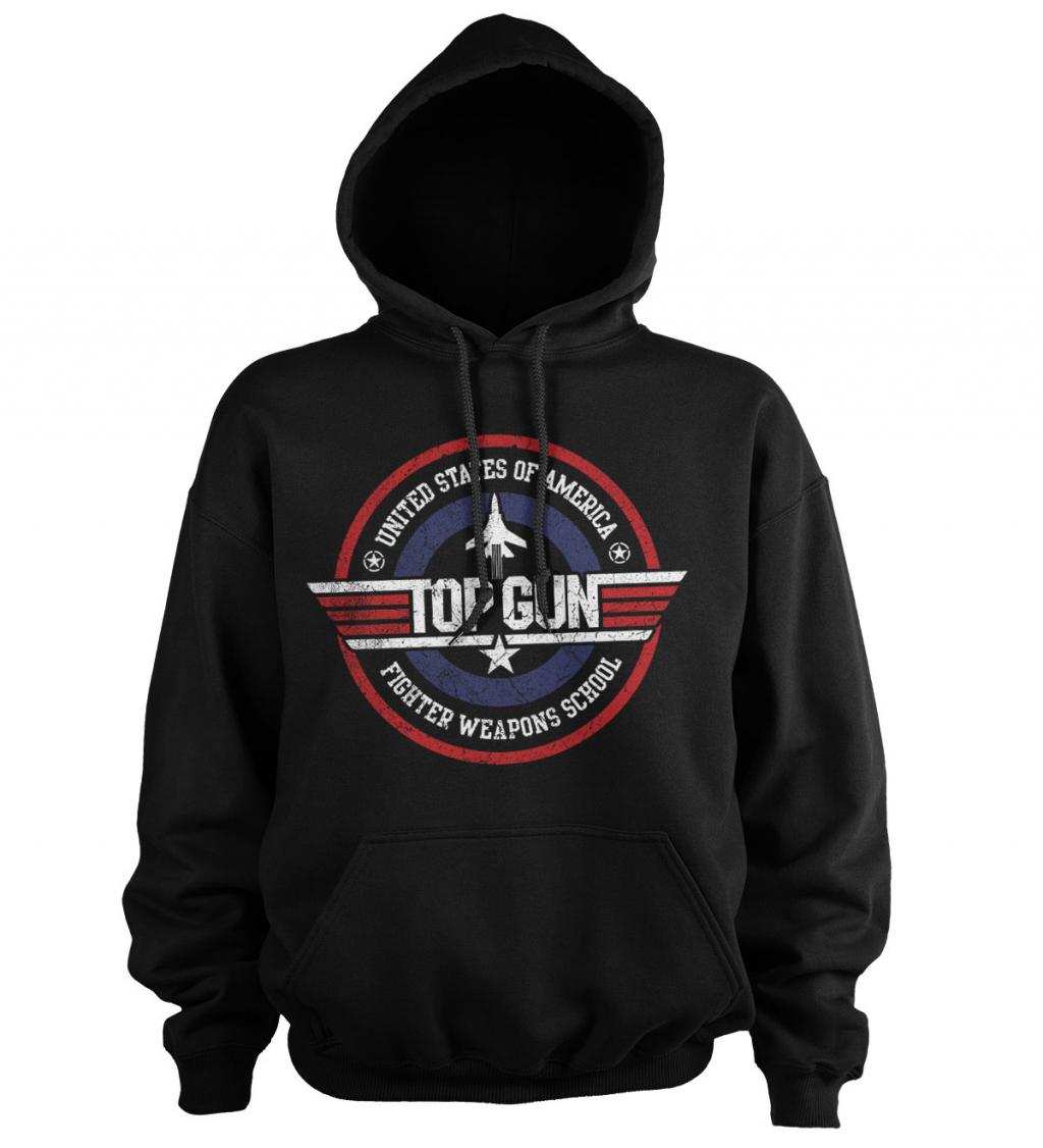 TOP GUN Fighter Weapons School Sweat Hoodie (L)