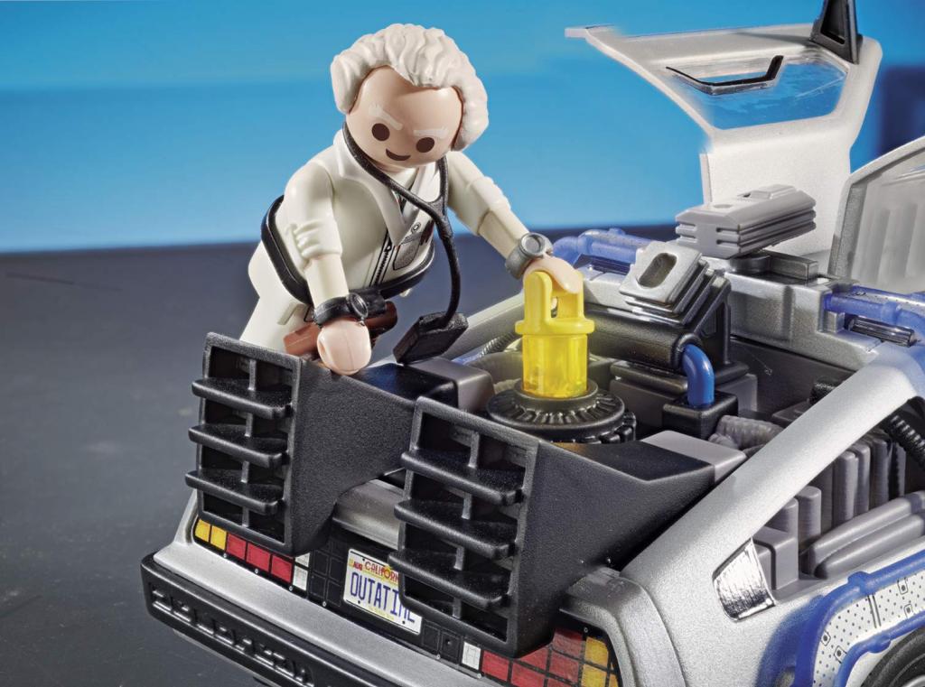 BACK TO THE FUTURE - Delorean 'PLAYMOBIL' (*) - 3