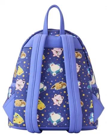 POKEMON - Pikachu et Amis dormant - Mini Sac à Dos LoungeFly - 4