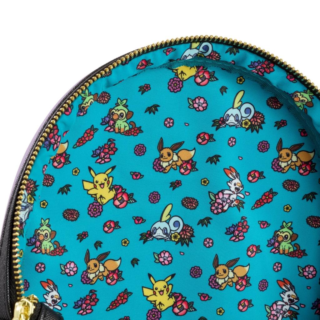 POKEMON - Embroidered Wagara - Mini Sac à Dos LoungeFly - 4