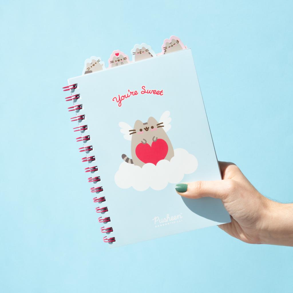PUSHEEN - Notebook + Intercalaires - Format A5 - 6