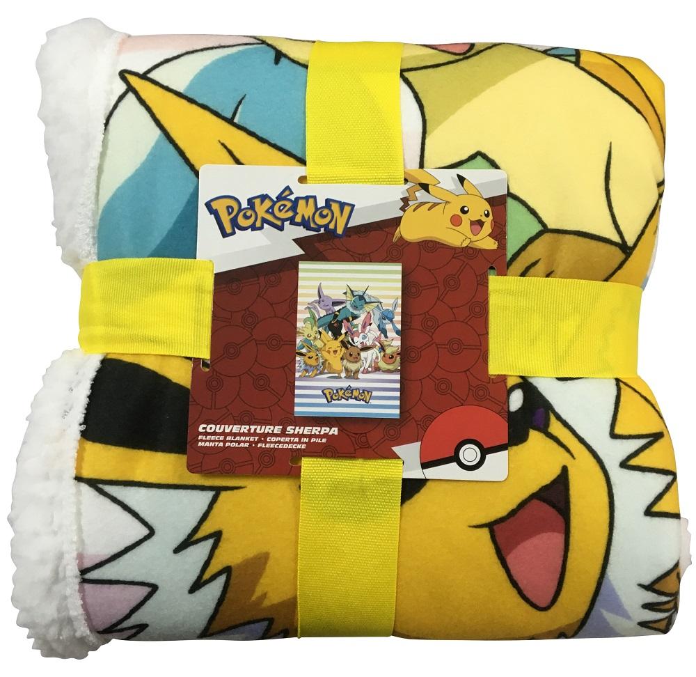 POKEMON - Personnages - Plaid '100X150cm' - 2