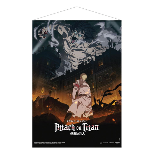 ATTACK ON TITAN : THE FINAL SEASON - Visual 1 - Wallscroll 50X70cm_IMAGE_1