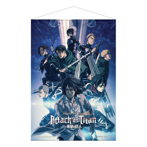 ATTACK ON TITAN : THE FINAL SEASON - Visual 2 - Wallscroll 50X70cm_IMAGE_1