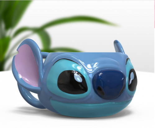 STITCH - Mood - Mug Thermoréactif - 325ml : : Tasse Stor  DISNEY