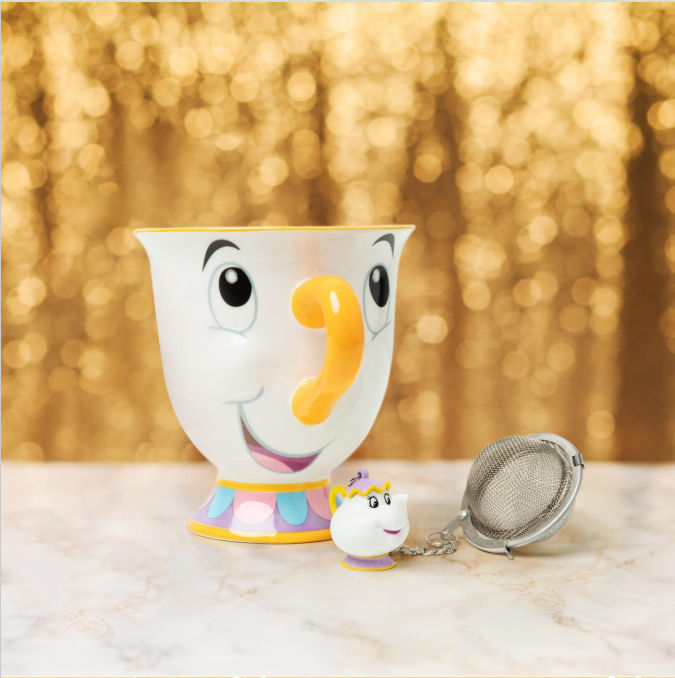 DISNEY Tasse Zip et Infuseur de thé Madame Samovar