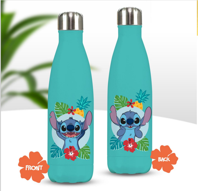 Botella PALADONE Lilo & Stitch 500 ml Verde