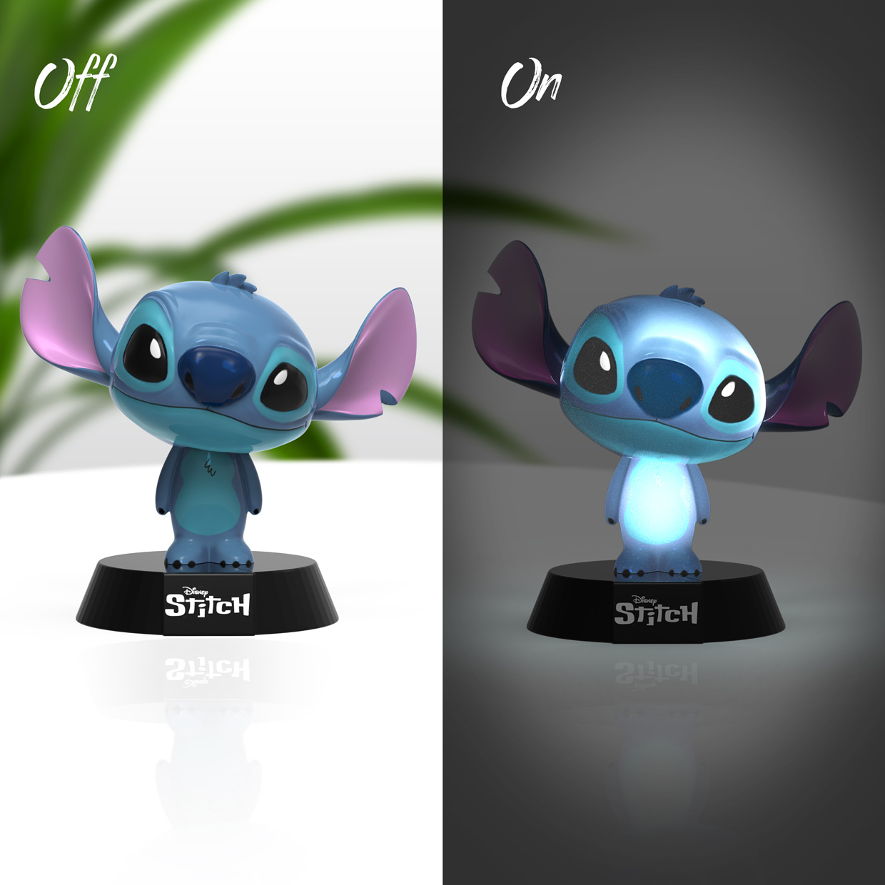 LILO & STITCH - Stitch et Angel - Lampe décorative 30cm - Magic Heroes