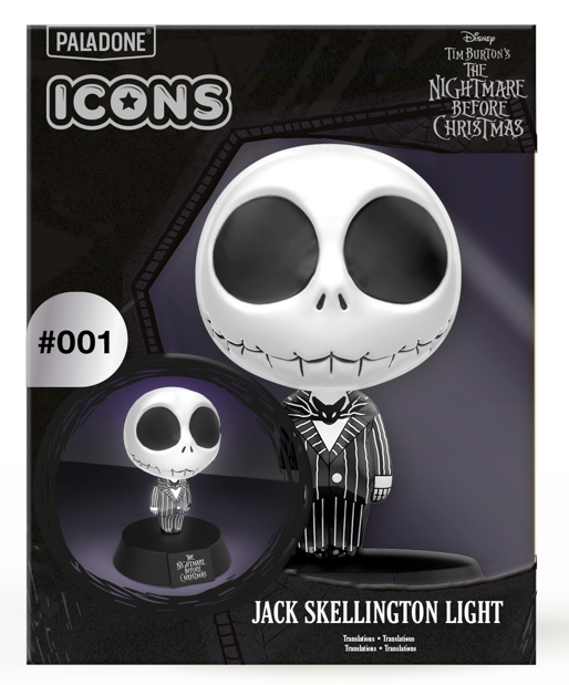 NBX - Jack Skellington - Lampe Icone 10cm - 2