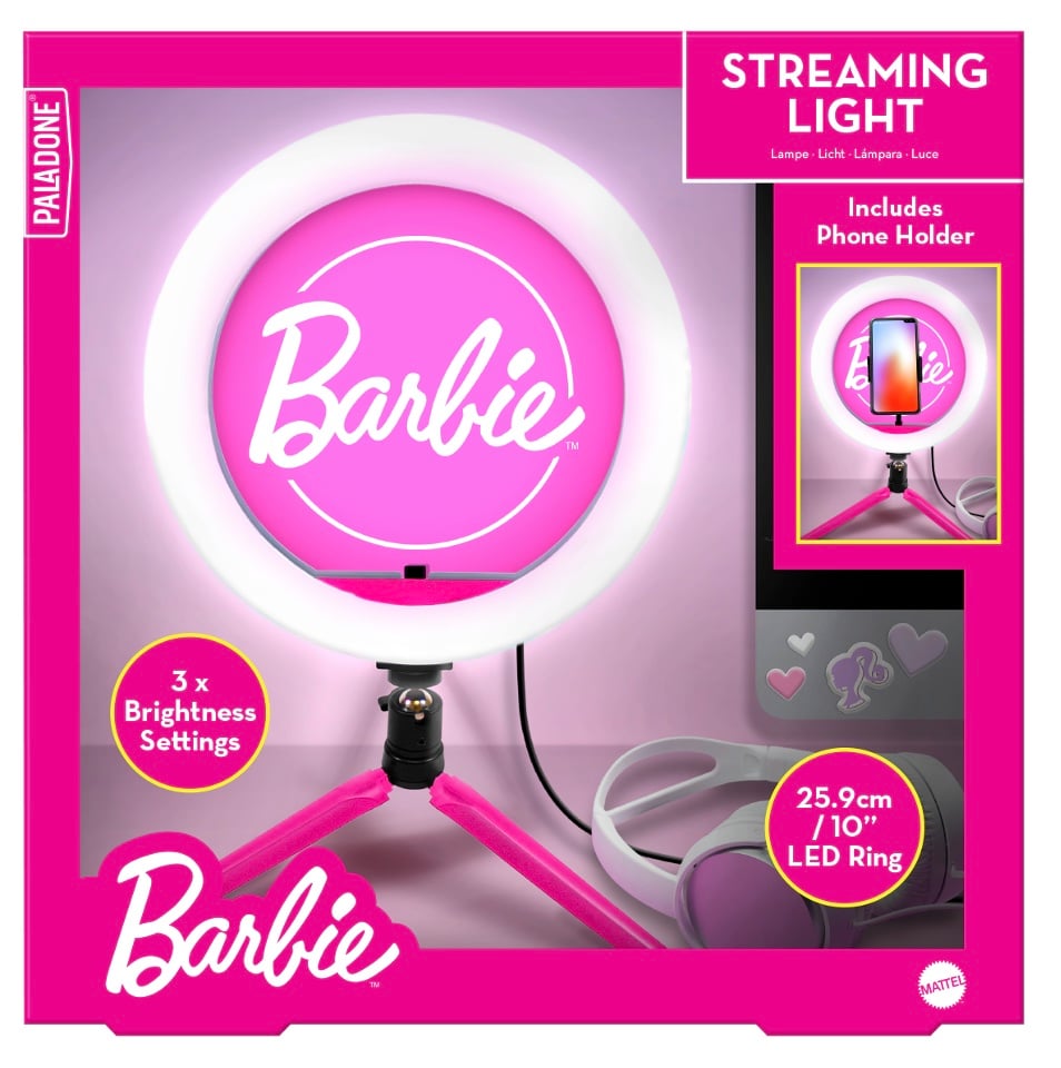 BARBIE - Barbie - Streaming Light 26cm : ShopForGeek.com: Lamp Paladone