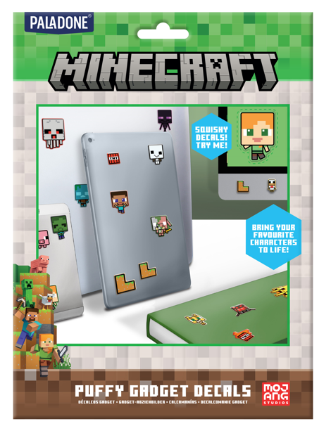 MINECRAFT - Puffy - Gadget Decals : : Stickers Paladone  Minecraft