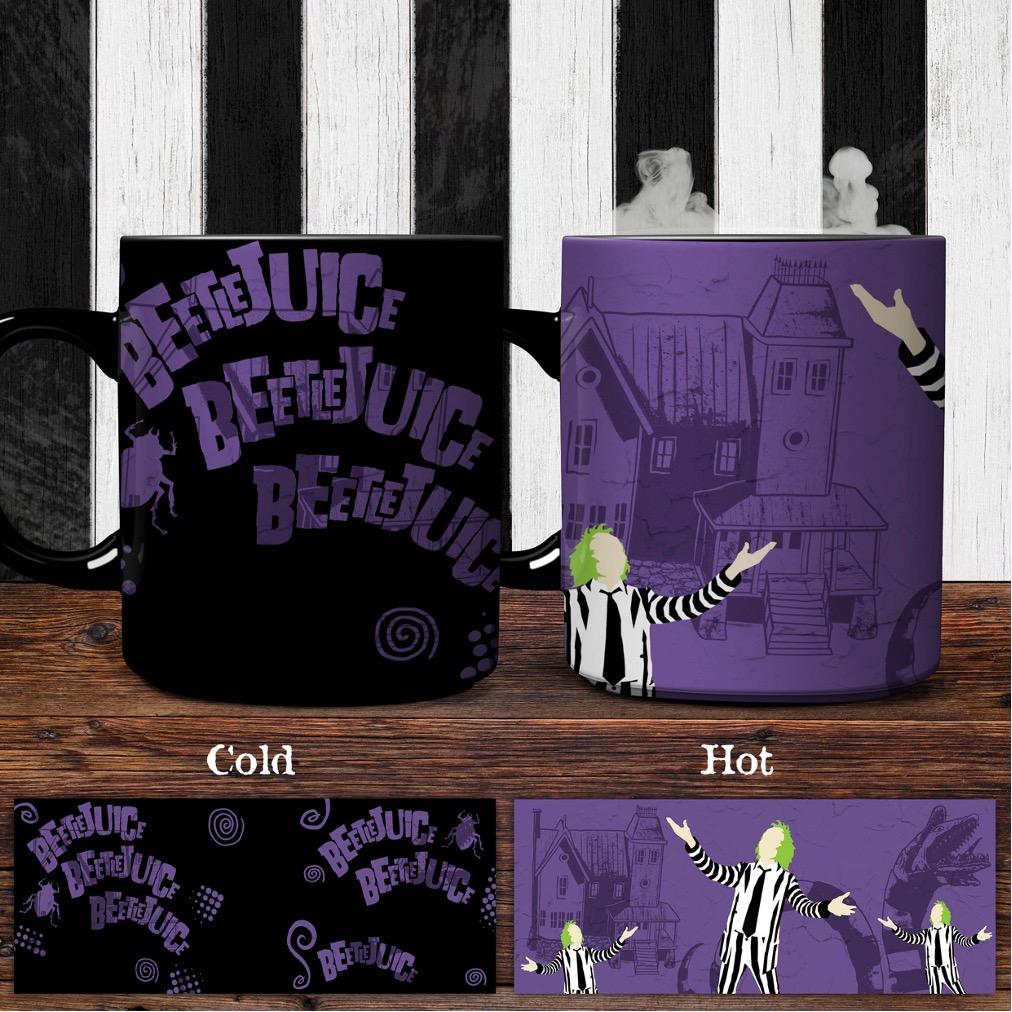 BEETLEJUICE - Beetlejuice - Heat Change Mug 300ml : ShopForGeek.com: Mug Paladone Movie