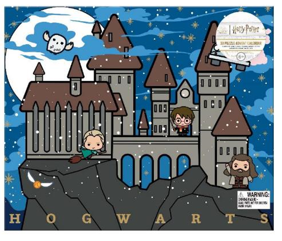 HARRY POTTER - Puzzle 3D - Calendrier de l'Avent - 2