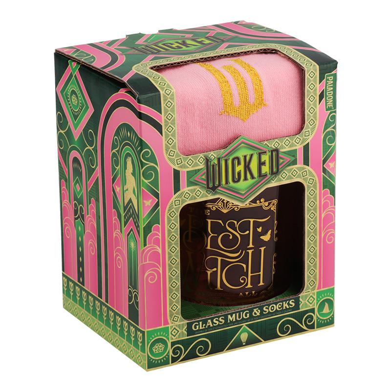WICKED - Mug et Chaussettes - Rose - 2