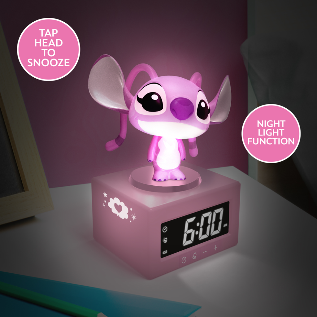 STITCH Angel Icon Lamp Alarm Clock 4,7inch