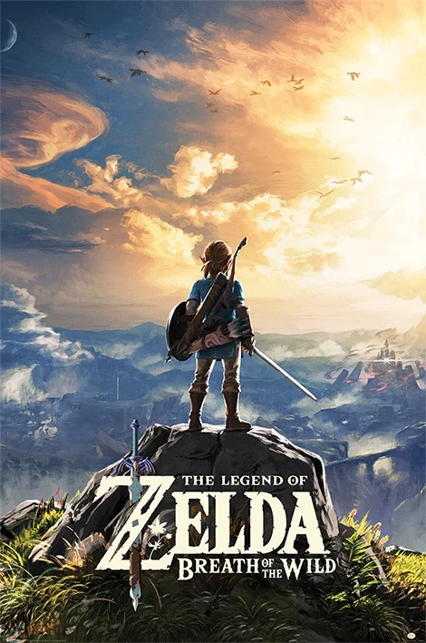 ZELDA - Poster 61X91 - Breath of the Wild 'Sunset'_IMAGE_1