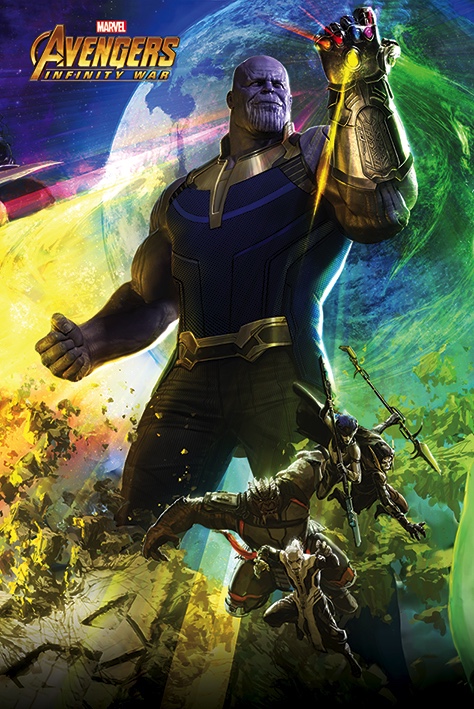 AVENGERS INFINITY WAR - Poster 61X91 - Diorama 2/3 - Thanos_IMAGE_1