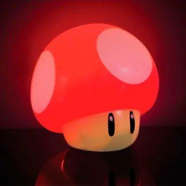 SUPER MARIO - Mushroom - Mini Light with Sound 4,7inch - 3