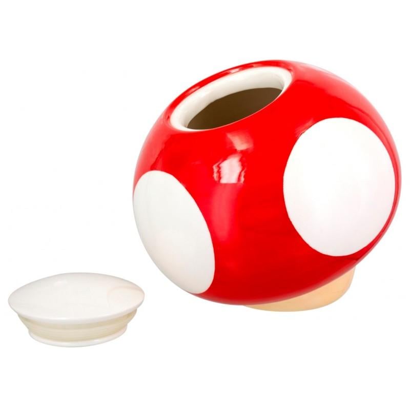 SUPER MARIO Mushroom Cookie Jar Kitchen utensil