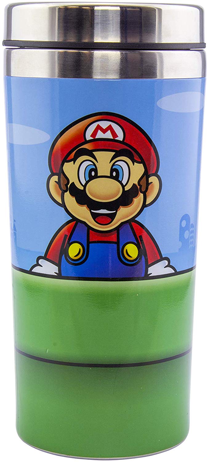 SUPER MARIO - Warp Pipe - Gourde de voyage en métal 450ml :  : Tasse Paladone Nintendo