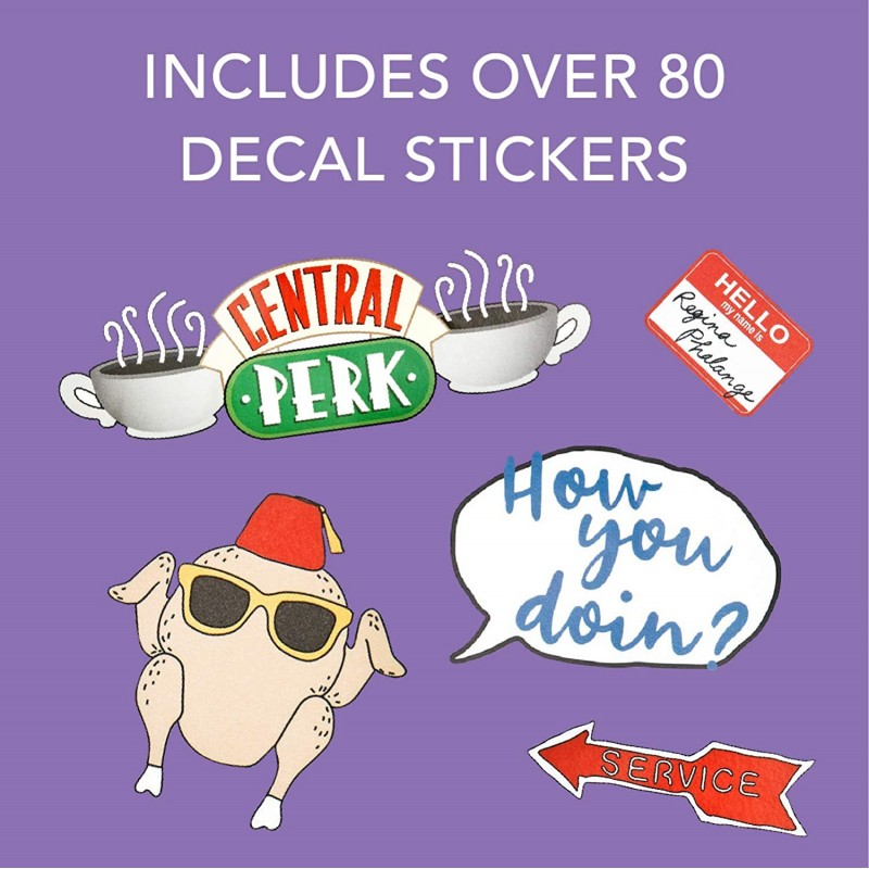 FRIENDS Gadget Decals Stickers Paladone Friends