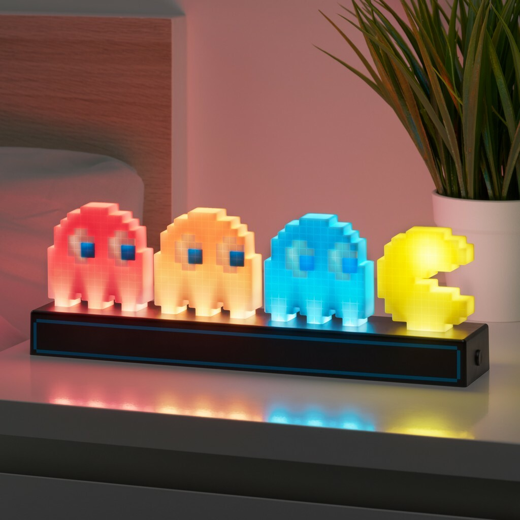 PAC MAN - Pac-Man et Fantome - Lampe V2 - 3
