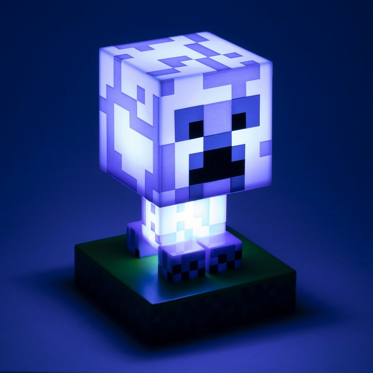 MINECRAFT - Creeper Chargé - Lampe Icone 10cm - 3