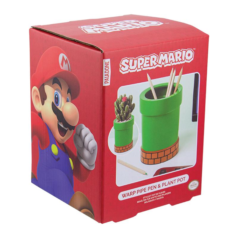SUPER MARIO - Pipe - Shaped Plant and Pen Pot - 4
