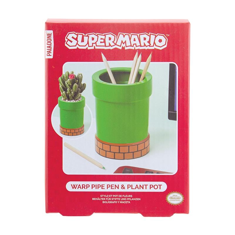 SUPER MARIO - Pipe - Shaped Plant and Pen Pot - 5