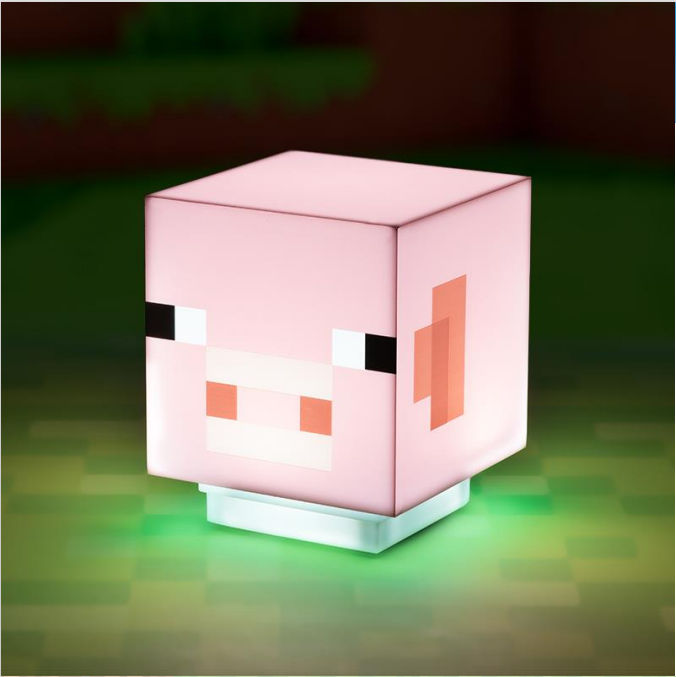 MINECRAFT - Pig - Light with sound 12cm_IMAGE_1