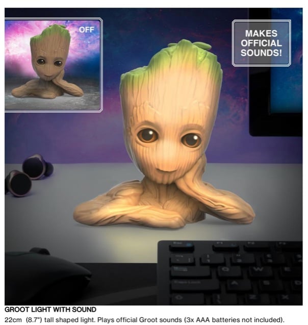 GUARDIANS OF THE GALAXY - Groot - 3D Light w/Sound 22cm_IMAGE_1