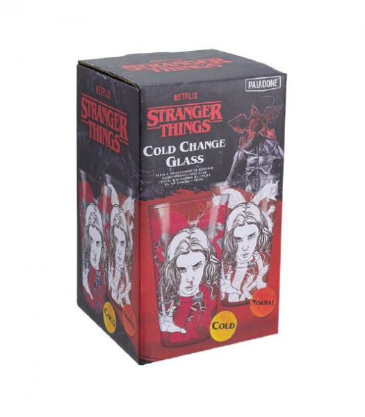 STRANGER THINGS Colour Change Glass Verre Paladone