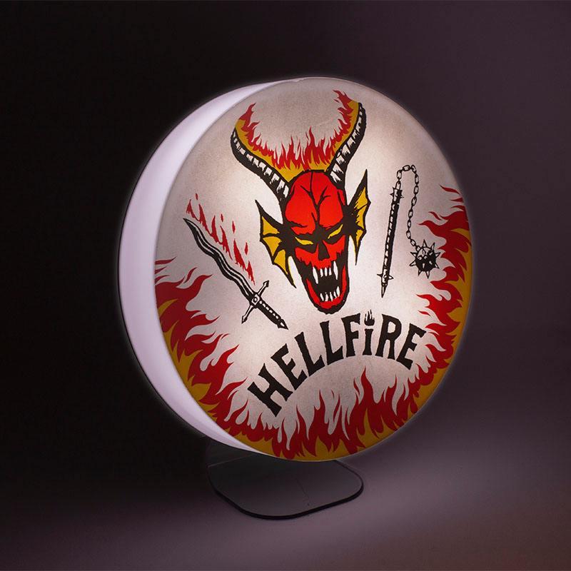 STRANGER THINGS - Hellfire Club Logo - Lampe 20cm - 4