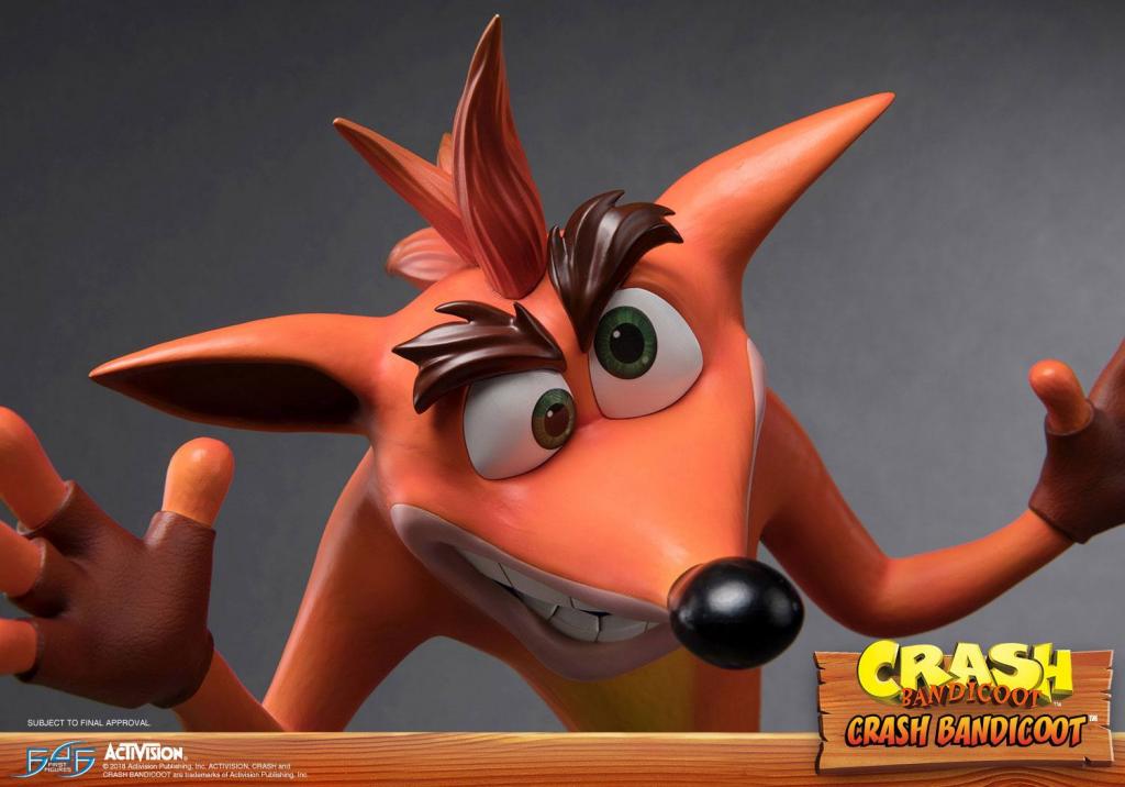 CRASH BANDICOOT - Crash - Statue 41cm - 4
